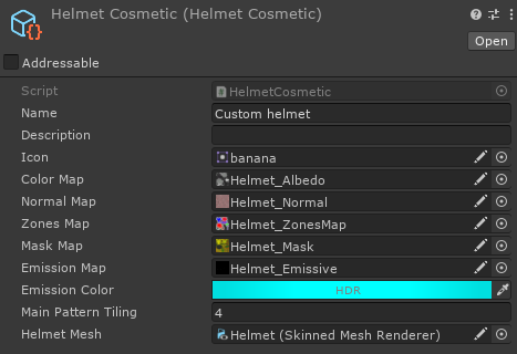 HelmetCosmeticData